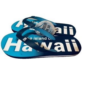 Robin Ruth mens Hawaii Flip Flops Size M Beach Resort Vacation Cruise‎ Island